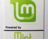 Powered by Mint Linux Sticker 19 x 24mm [480]