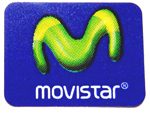 Original Movistar Sticker 12 x 16mm [116]