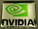 NVIDIA Epoxy (bubble) Sticker 17.5mm x 22mm [417]