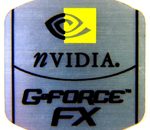 Original NVIDIA G-Force FX Sticker 21 x 21mm [31]