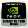 Original NVIDIA Geforce Go 7300 128MB  18 x 18mm [209]