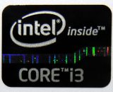 Original Intel Core i3 Inside Sticker 15.5 x 21mm [622]