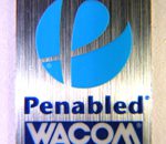 Original Penabled Wacom Sticker Silver 13 x 17 mm [16]