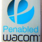 Original Penabled WACOM Sticker 13 x 17mm [19]