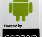 Powered by Android Sticker 19 x 28mm [736]