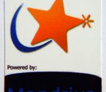Powered by Mandriva Sticker (Linux) 19 x 28mm [402]