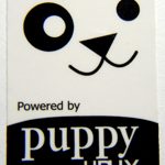 Powered by Puppy Linux Sticker  19 x 28mm [409]