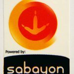 Powered by sabayon Linux Sticker 19 x 28mm [403]