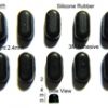 Silicone Rubber Feet 5.7mm(L) x 2.9mm(W) x 2.4mm(H) Self Adhesive 10pcs [RB125]