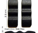 IBM Lenovo Rubber Feet 23mm(L) x 8mm(W) x 2.5mm(H) 2pcs [RB154]