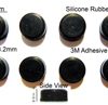 Silicone Rubber Feet 7.9mm(L) x 7.9mm(W) x 3.2mm(H) 8pcs [RB203]