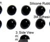 Silicone Rubber Feet  6mm(L) x 6mm(W) x 3mm(H) 10pcs Self Adhesive [RB231]
