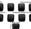 Rubber Feet Set 6mm(L)x 6mm(W)x 2.5mm(H) Self Adhesive 8pcs [RB33]