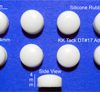Silicone Rubber Feet 8mm(L)x 8mm(W)x 4mm(H) Self Adhesive 8pcs [RB67]