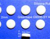 Silicone Rubber Feet 6mm(L)x 6mm(W)x 2mm(H) Self Adhesive 10pcs [RB72]