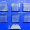 Isoprene Rubber Feet 12.7mm(L)x 12.7mm(W)x 3mm(H) Seld Adhesive 6pcs [RB77]