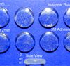 Isoprene Rubber Feet 10mm(L)x 10mm(W)x 2mm(H) Self Adhesive 8pcs [RB85]