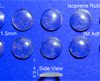 Isoprene Rubber Feet 8mm(L)x 8mm(W)x 1.5mm(H) Self Adhesive 10pcs [RB86]