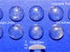 Isoprene Rubber Feet 8mm(L)x 8mm(W)x 2mm(H) Self Adhesive 10pcs [RB87]