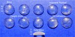 Isoprene Rubber Feet 8mm(L)x 8mm(W)x 2mm(H) Self Adhesive 10pcs [RB87]