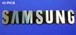 10 pieces of Samsung Sticker / Badge / Emblem 10 x 53mm [181x10]