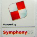 Powered by SymphonyOS Linux Sticker 19 x 24mm [484]