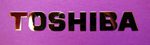 Toshiba Sticker / Emblem / Badge 6 x 40mm [575]