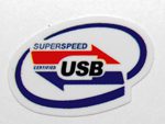 Superspeed USB sticker 14 x 20mm [640]