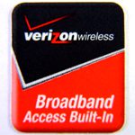 Original Verizon Wirless Sticker 16 x 18.5mm [150]