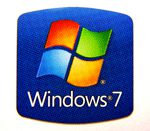 Original Microsoft Windows 7 Sticker 14 x 14mm [300]