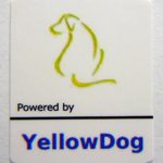 Powered by YellowDog Linux Sticker 19 x 24mm [494]