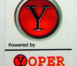 Powered by Yoper Linux Sticker 19 x 24mm [495]