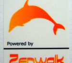 Powered by Zenwalk Linux Sticker 19 x 24mm [496]