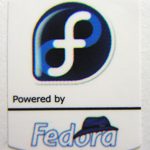 Powered by Fedora Linux Sticker 19 x 24mm [516]