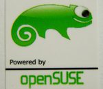 Powered by openSUSE Linux Sticker 19 x 24mm [501]