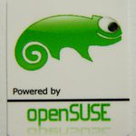 Powered by openSUSE Linux Sticker 19 x 24mm [501]