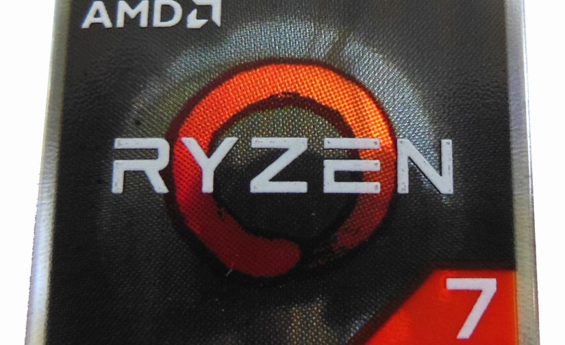 AMD RYZEN 7  sticker 18 x 20mm / 11/16" x 13/16" [1006]