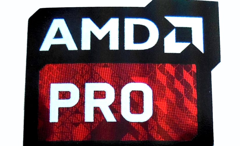 AMD PRO Sticker 16 x 20mm / 5/8" x 13/16" [1009]