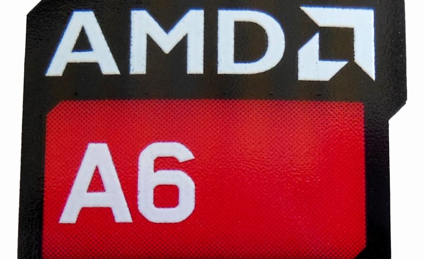 AMD A6 Sticker 16 x 20mm / 5/8" x 13/16" [1014]