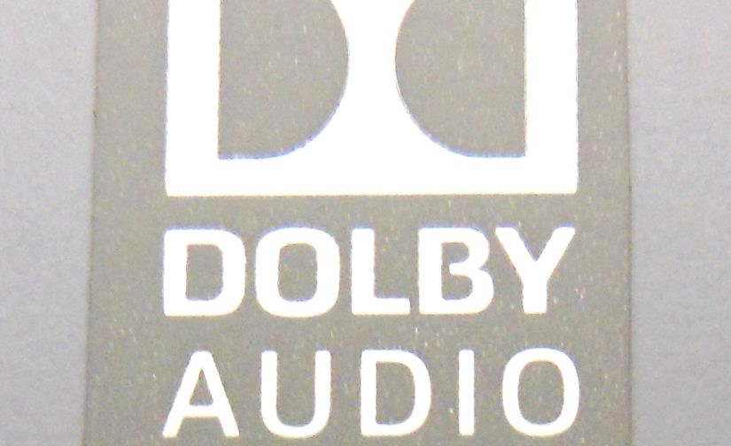 DOLBY Audio Premium Sticker 13 x 18mm / 1/2" x 1 1/16" [1023]