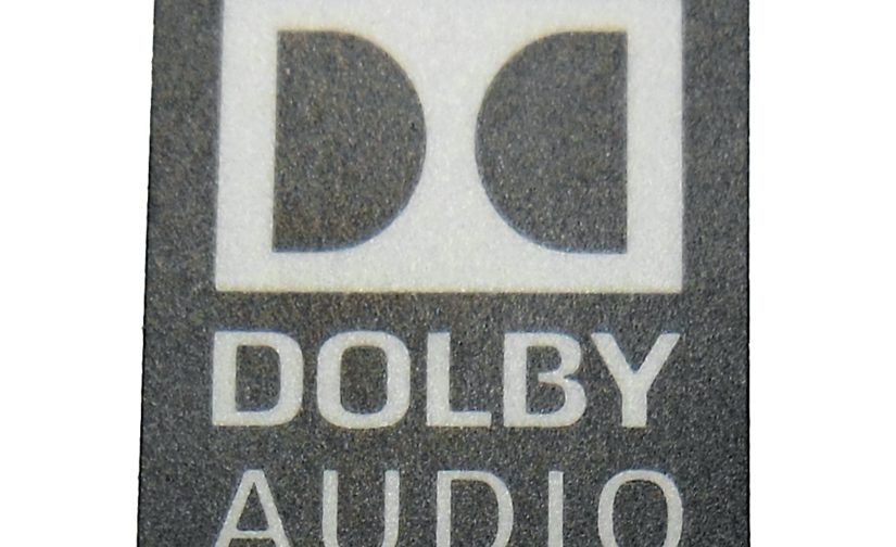 DOLBY Audio Sticker 13 x 18mm / 1/2" x 1 1/16" [1024]