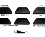 VATH Self Adhesive Silicone Rubber Feet 31.5mm(L) x 12.5mm(W) x4.5mm(H) 6pcs [RB285]