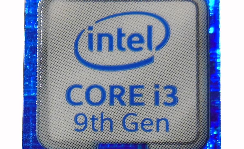 Original Intel Core i3 9th Gen Sticker 18 x 18mm / 11/16" x 11/16" [1025]