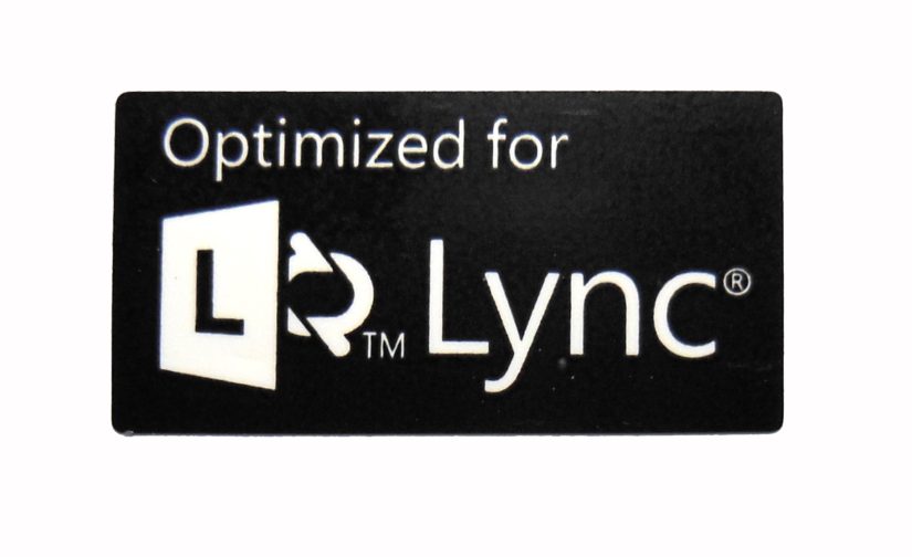Optimized for Lync Sticker 10mm x 20mm / 3/8" x 13/16" [1029]