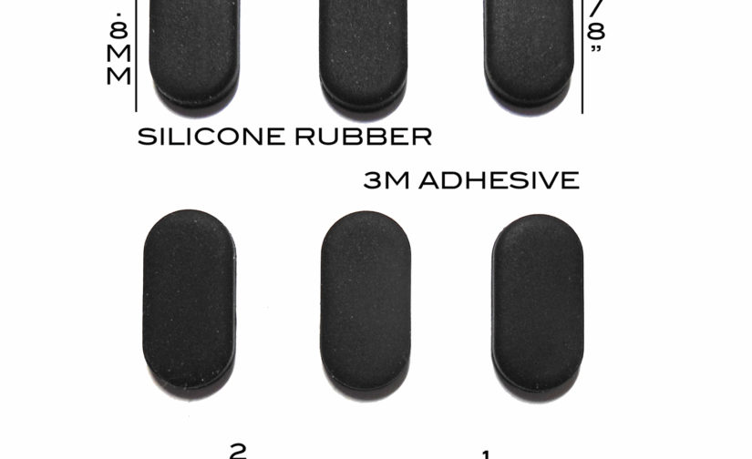 VATH Self Adhesive Silicone Rubber Feet 15.8mm(L) x 7.8mm(W) x 2.4mm(H) 6pcs [RB288]