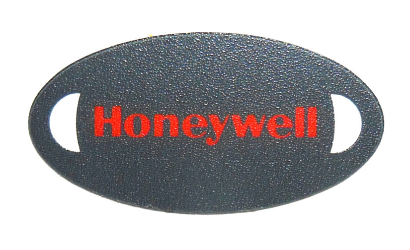 Honeywell sticker 13.5 x 26.5mm / 9/16" x 1 1/16" [1034]