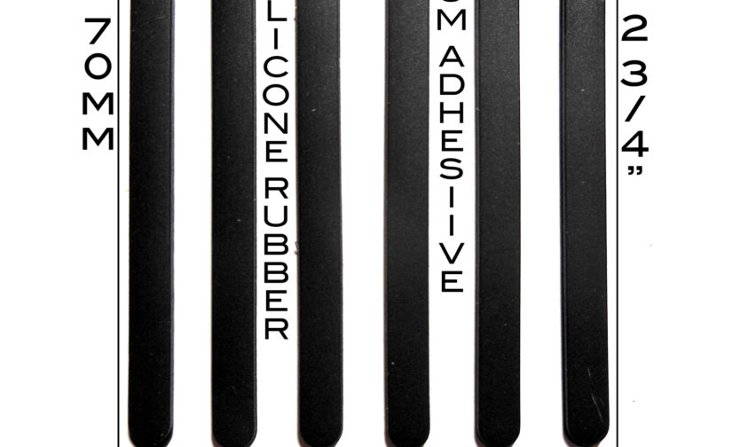 VATH Self Adhesive Silicone Rubber Feet 70mm(L) x 5mm(W) x 2.2mm(H) 6pcs [RB294]