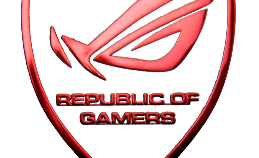 ASUS Republic of Gamers Metal Badge 27 x 30mm / 1 1/16" x 1 3/16" [1037]