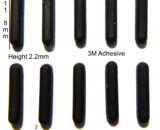Rubber Feet 11.8mm(L) x 2.4mm(W) x 2.2mm(H) Self Adhesive [RB162S] 1 Piece