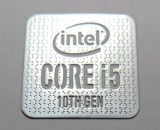 VATH Made Intel Core i5 10th Gen Metal Sticker 18 x 18mm / 11/16" x 11/16" [1040]